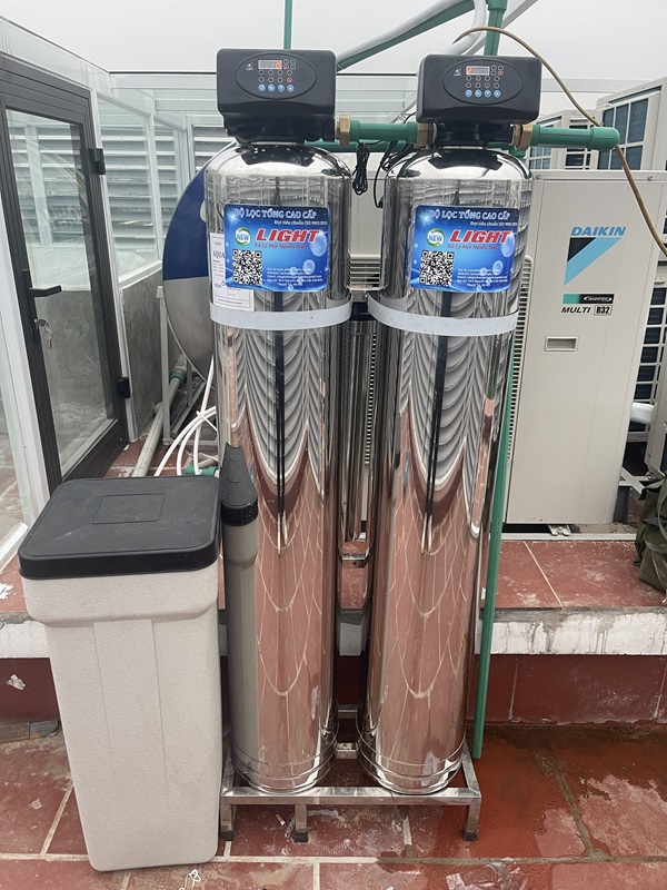 hệ thống lọc tổng cho nhà phố