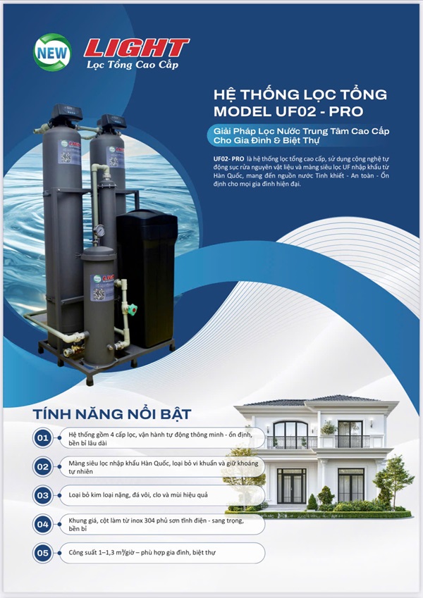 lọc tổng đầu nguồn UF02-Pro