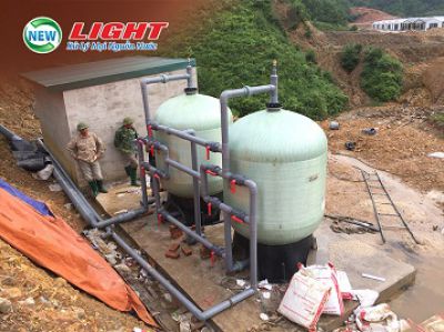 Dây chuyền lọc nước công nghiệp công suất 40.000LPH - Lào Cai