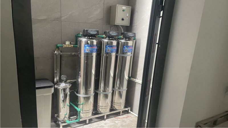 Lắp đặt hệ thống lọc tổng NewLight UF-IN tại biệt thự Vinhomes H&ograve;n Gai, Hạ Long