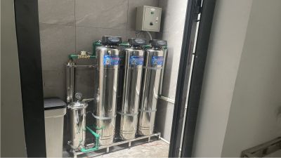Lắp đặt hệ thống lọc tổng NewLight UF-IN tại biệt thự Vinhomes H&ograve;n Gai, Hạ Long