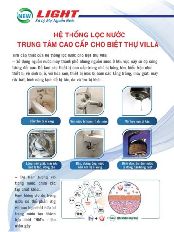 Nước m&aacute;y c&oacute; cần lắp hệ thống lọc tổng đầu nguồn kh&ocirc;ng? Chuy&ecirc;n gia NewLight giải đ&aacute;p
