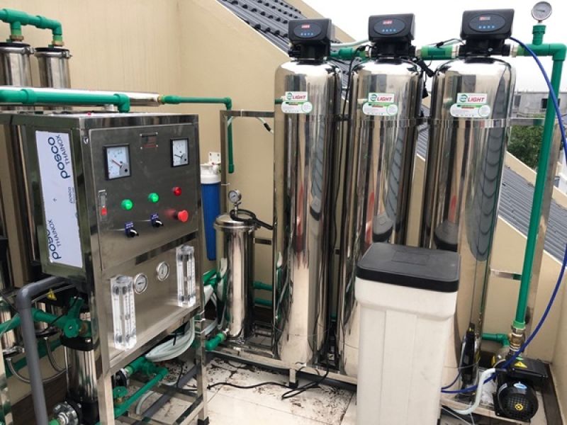 Dự &aacute;n lắp đặt hệ thống RO tổng cao cấp NewLight cho biệt thự tại Mạo Kh&ecirc;, Đ&ocirc;ng Triều, Quảng Ninh
